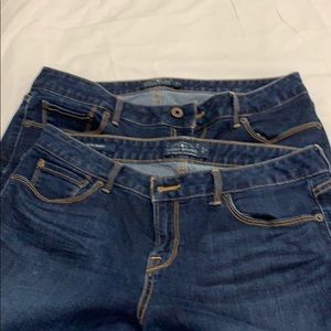 2 pair - Like new Lucky Brand Lolita Skinny Jeans